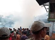 Satu Unit Rumah Di Pekon Hujung Belalau Habis Terbakar