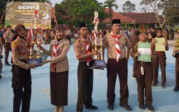 Min 2 Lampung Barat dan SMP Negeri Sekuting Juara Umum OGPP X