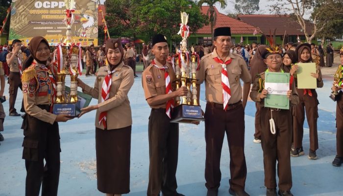 Min 2 Lampung Barat dan SMP Negeri Sekuting Juara Umum OGPP X
