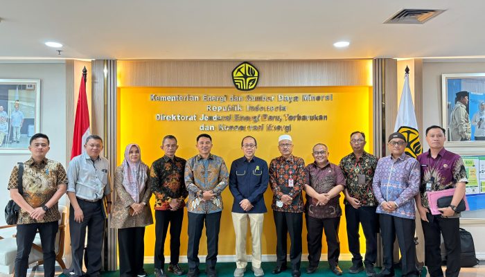 Kunjungi Kementerian ESDM, Parosil: Lampung Barat Surga Energi Terbaru