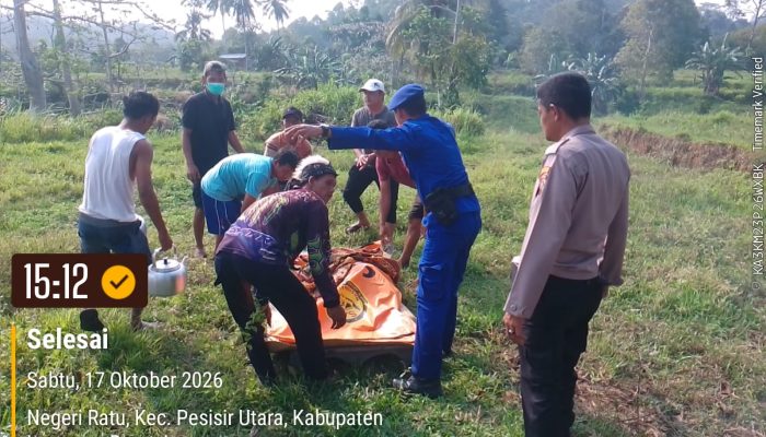 Korban Tenggelam di Pantai Sayar Pesisir Barat Lampung Ditemukan Nelayan Mengapung, Tim Evakuasi Bergerak Cepat