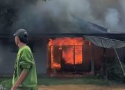 Kebakaran Rumah di Sindang Pagar Pajar Bulan, Kerugian Capai Rp300 Juta