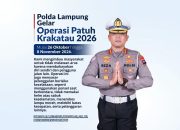 Polda Lampung Kerahkan 702 Personel dalam Operasi Patuh Krakatau 2026, Pelawan Arus Jadi Target Utama